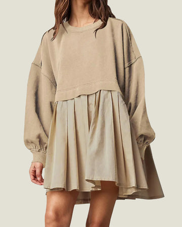 Women's Oversized Sweatshirt Dress