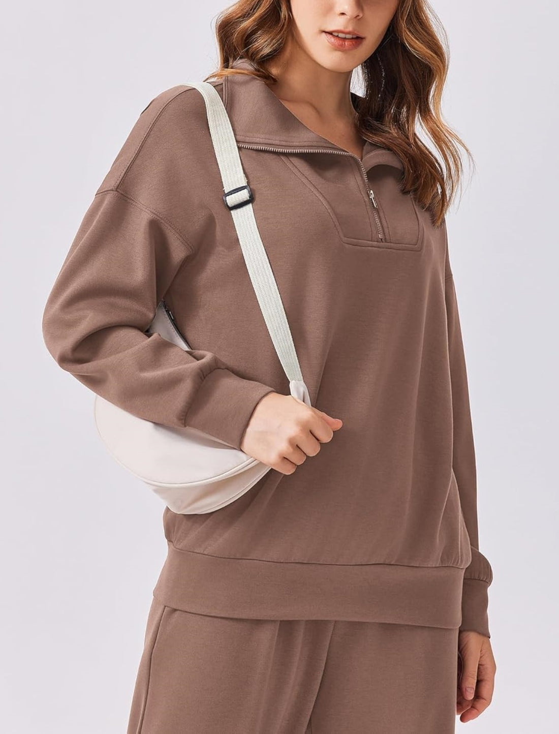 Women's Oversized Sweatshirt Wide Leg Pants Two Piece Set