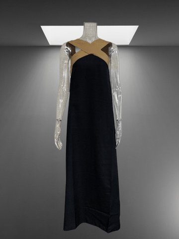 Crisscross Halter Maxi Dress: Effortless Summer Sophistication