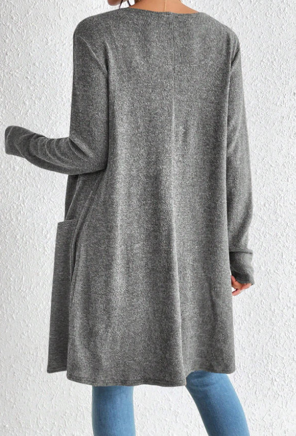 Rib Knit Duster Cardigan