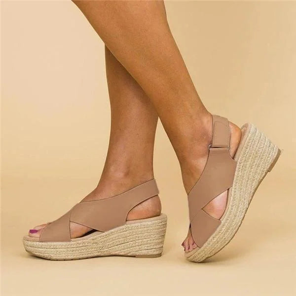 Women's Cushioned Sandals with Arch Support and Adjustable Straps