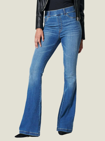 Fitted Vintage Flared Jeans