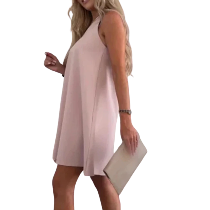 Women's Casual Sleeveless A-Line Dress