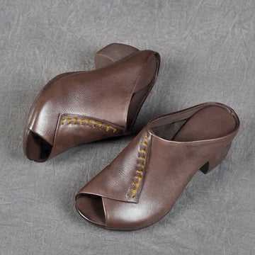 Women's Cushioned Slip-On Sandals with Arch Support and Easy Fit