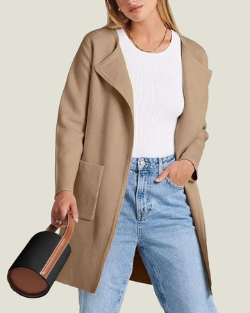 Women's Open Front Knit Cardigan