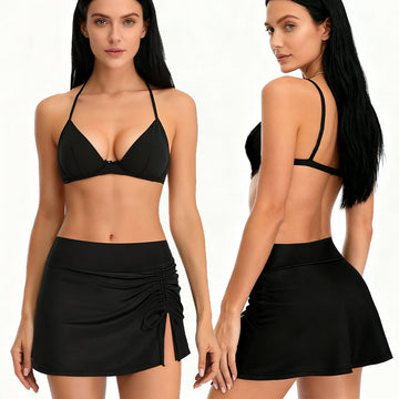 2-in-1 Menstrual Swim Skirt | 4-Layer Leak-Proof | Postpartum & Leak Urine Friendly