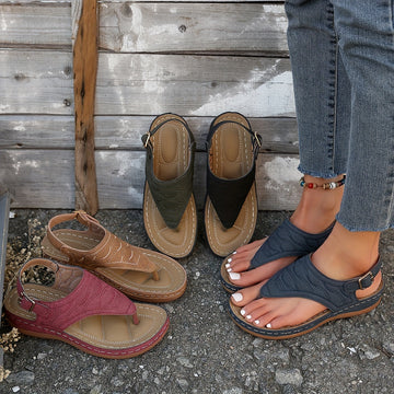 Women's Sandals with Arch Support and Adjustable Straps