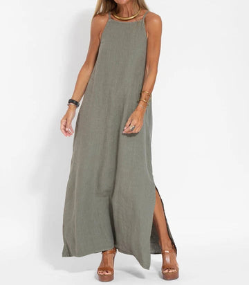 Straight - Cut Maxi Dress: Effortless Summer Ease