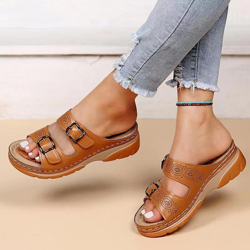 Women's Adjustable Sandals with Comfortable Fit and Secure Straps