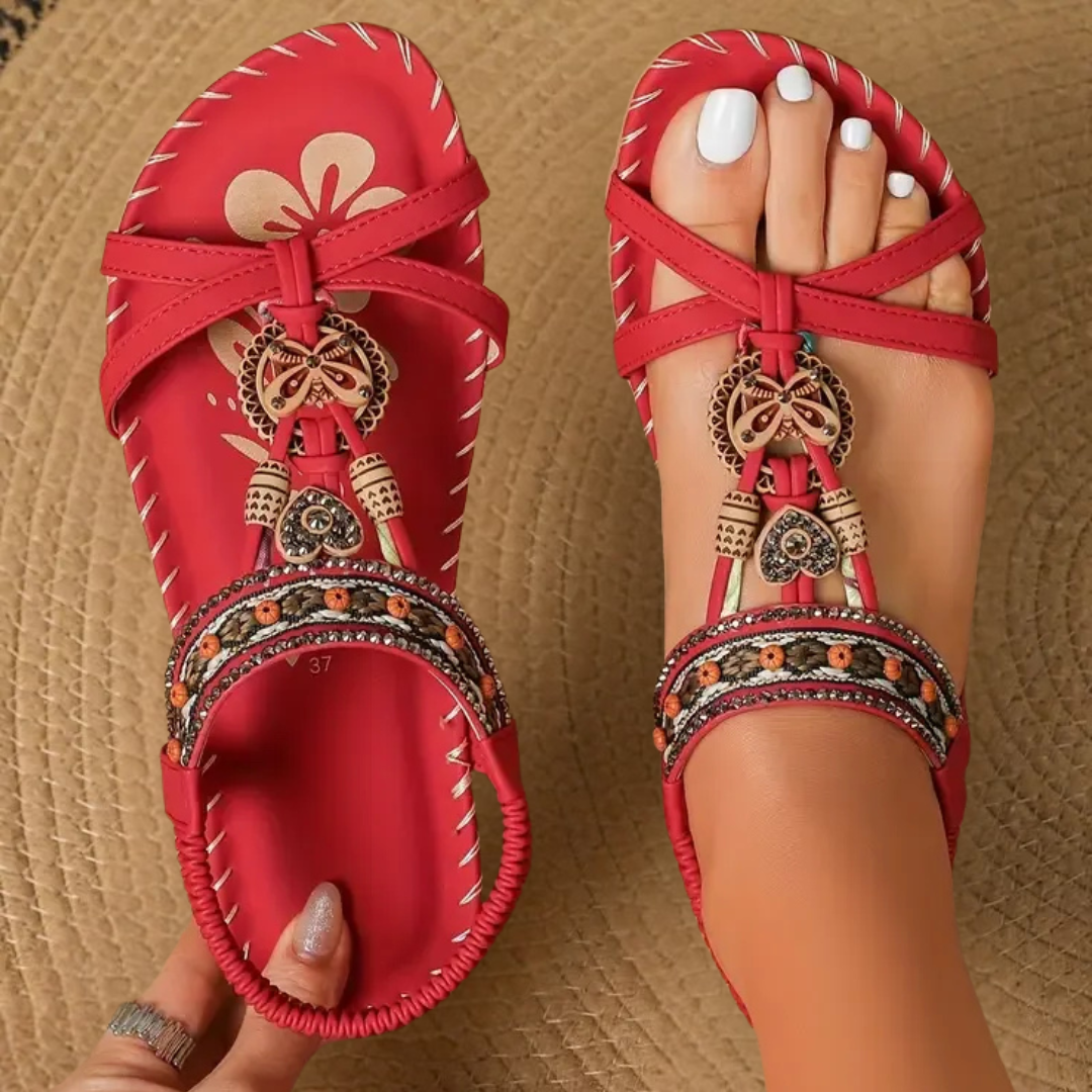 Women's Casual Sandals with Adjustable Straps and Arch Support