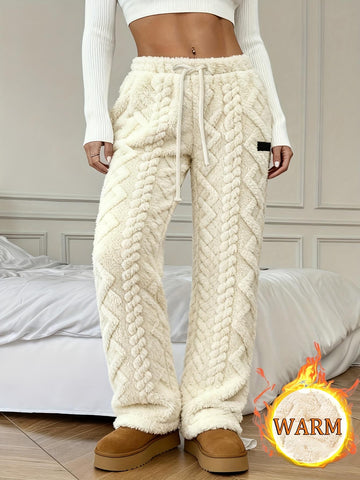 Women's Winter Lined Casual Pants