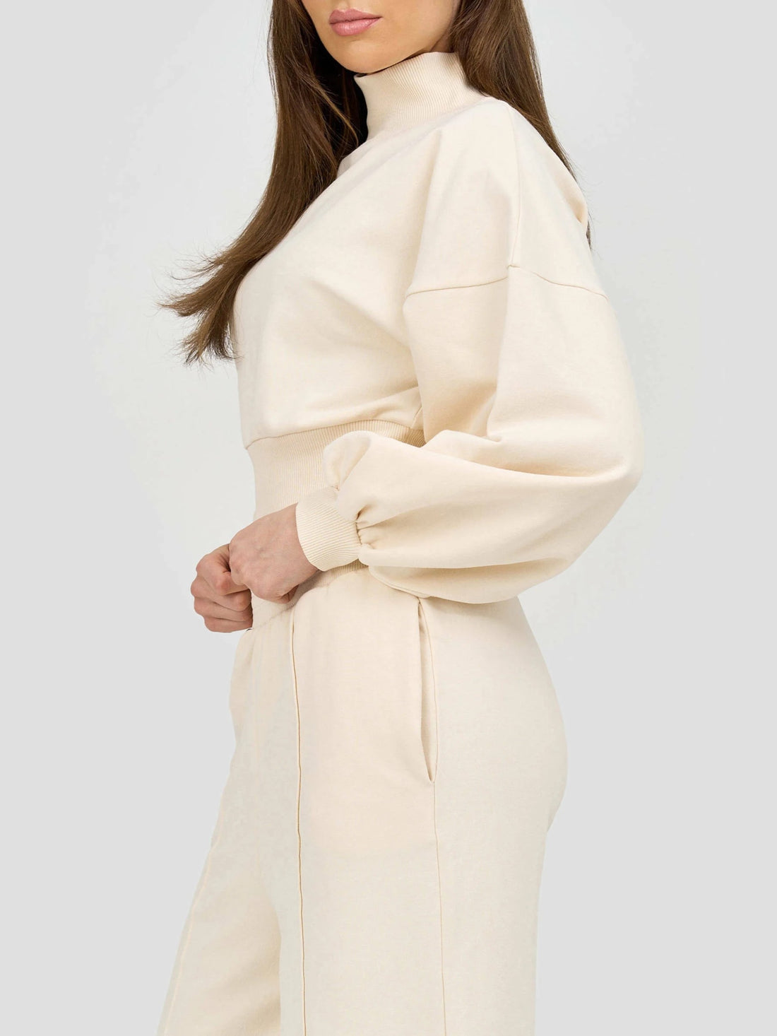 Women's Turtleneck Casual Two-Piece Set