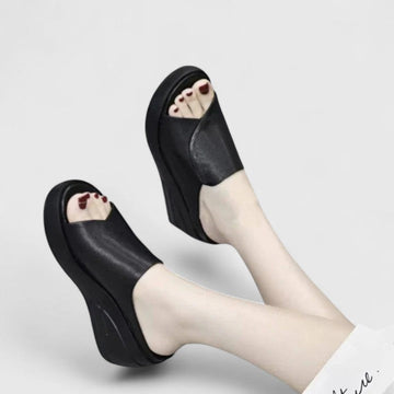 Women's Wedge Sandals with Supportive Design and Adjustable Straps