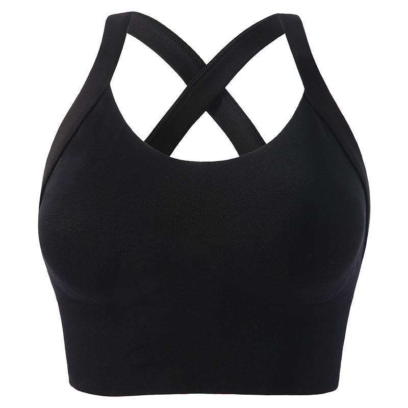 Wireless Full Coverage Plus Size Workout Top