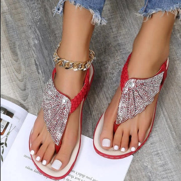 Women's Sandals with Adjustable Straps and Cushioned Footbed
