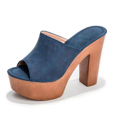 Women's Platform Flat Sandals with Adjustable Straps and Cushioned Footbed