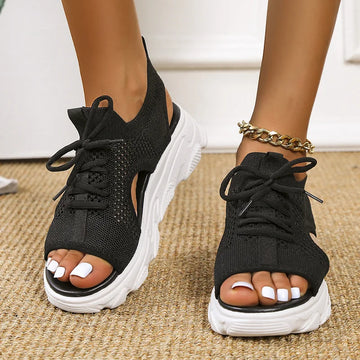 Women's Cushioned Sandals with Arch Support and Adjustable Straps