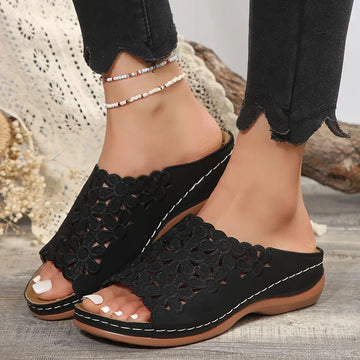 Women's Casual Sandals with Adjustable Straps and Cushioned Sole
