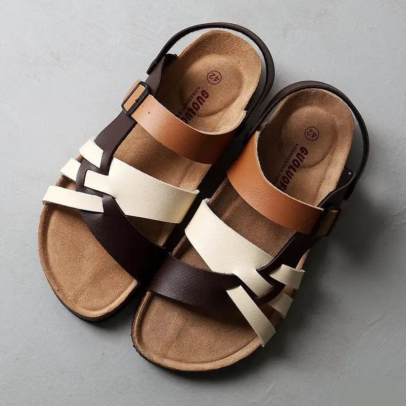 Women's Casual Sandals with Adjustable Straps and Cushioned Sole