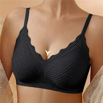 Women's Seamless Bra with Soft Fabric and Stretch Fit