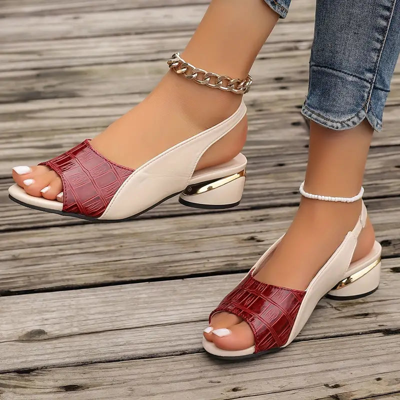 Women's Sandals with Adjustable Straps and Cushioned Footbed