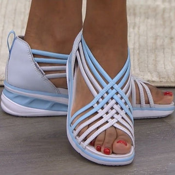 Women's Spring Sandals with Arch Support and Adjustable Straps