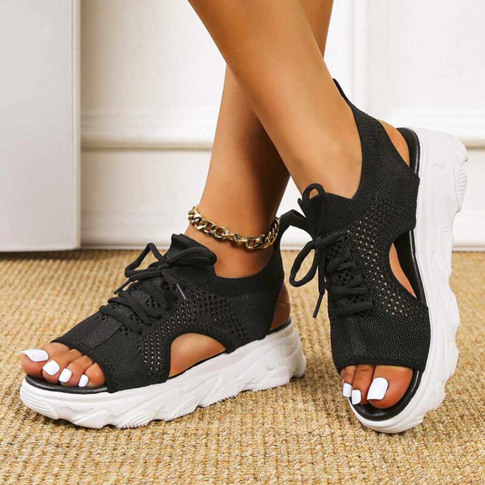 Women's Cushioned Sandals with Arch Support and Adjustable Straps