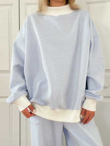 Women's Mini Striped Casual Suit