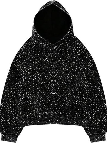 Women's Glitter Long Sleeve Hoodies