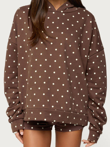 Women's Polka Dot Hoodie Set