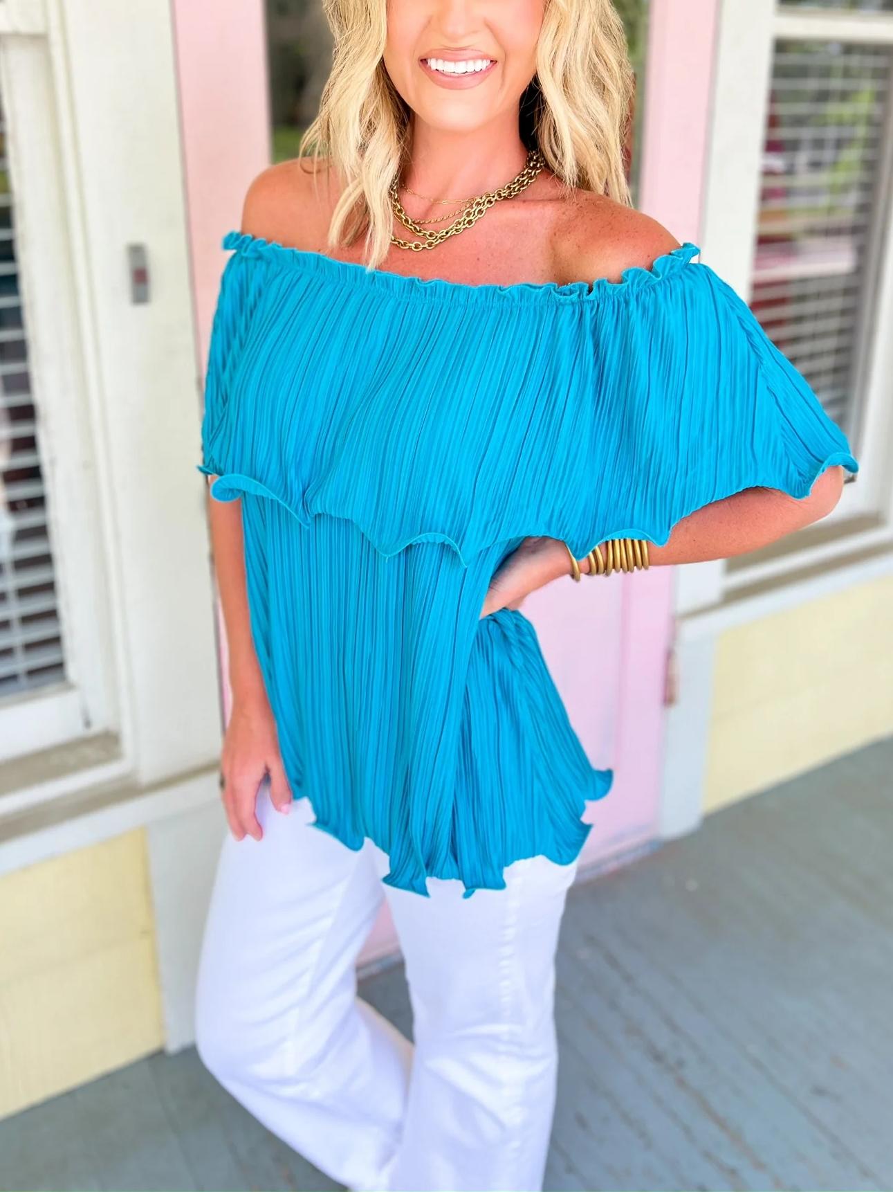 Womens Clear View Off Shoulder Top