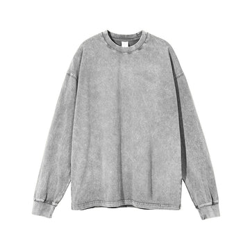 Women's Stone Wash Loose Fit Sweatshirt