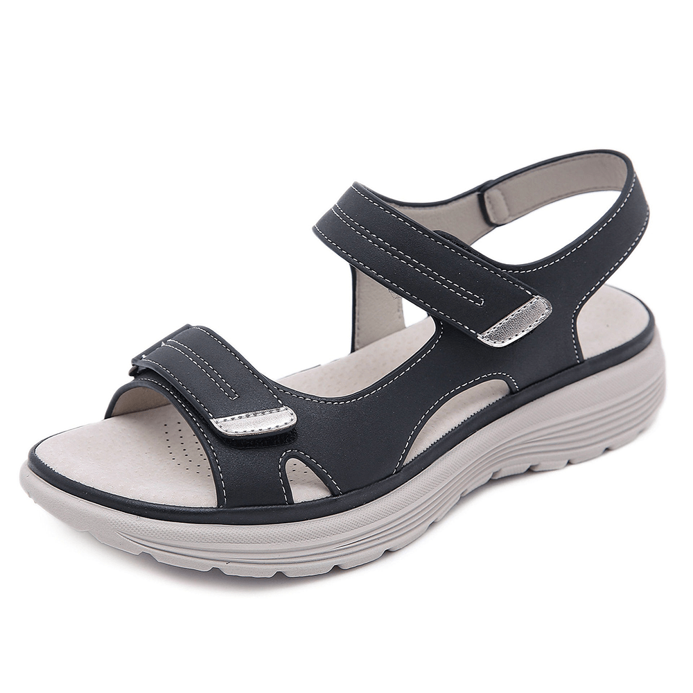 Women's Casual Sandals with Arch Support and Adjustable Straps