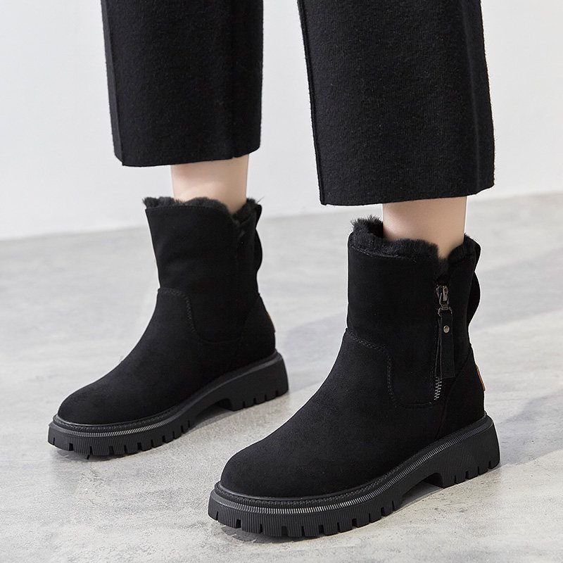 Women's Winter Fleece Snow Boots