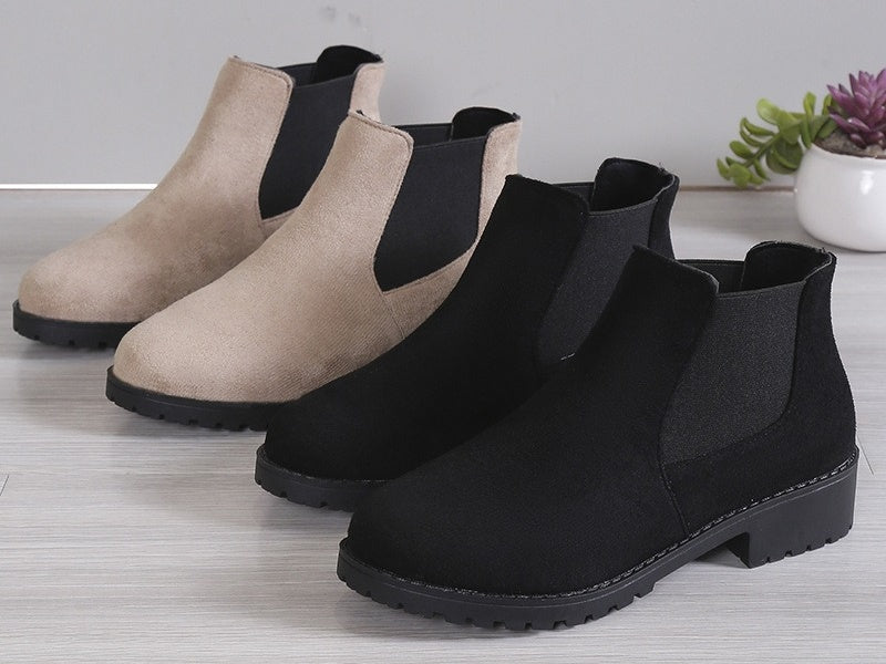 Women's Chunky Heel Ankle Boots